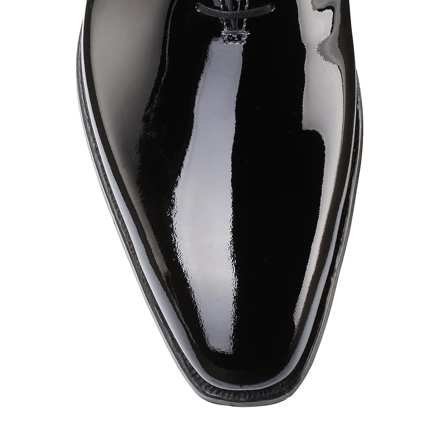 Alex Black Patent Smart Walking Stylish Walking Shoes
