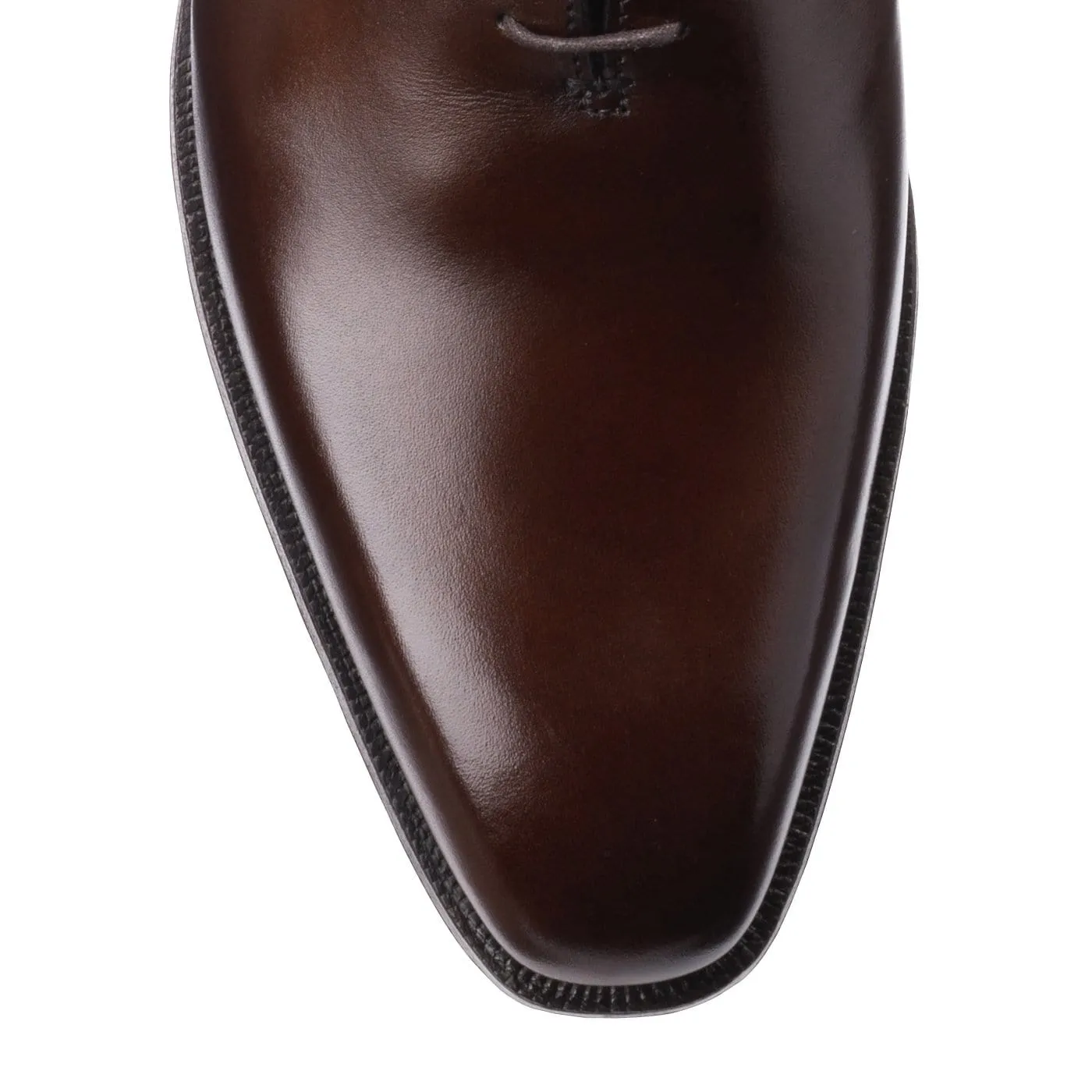 Alex Dark Brown Burnished Calf Chic Walking Shoes