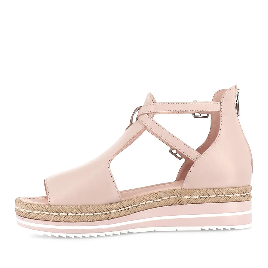 ALEXYS - ROSE LEATHER Light Touch Minimal Weight