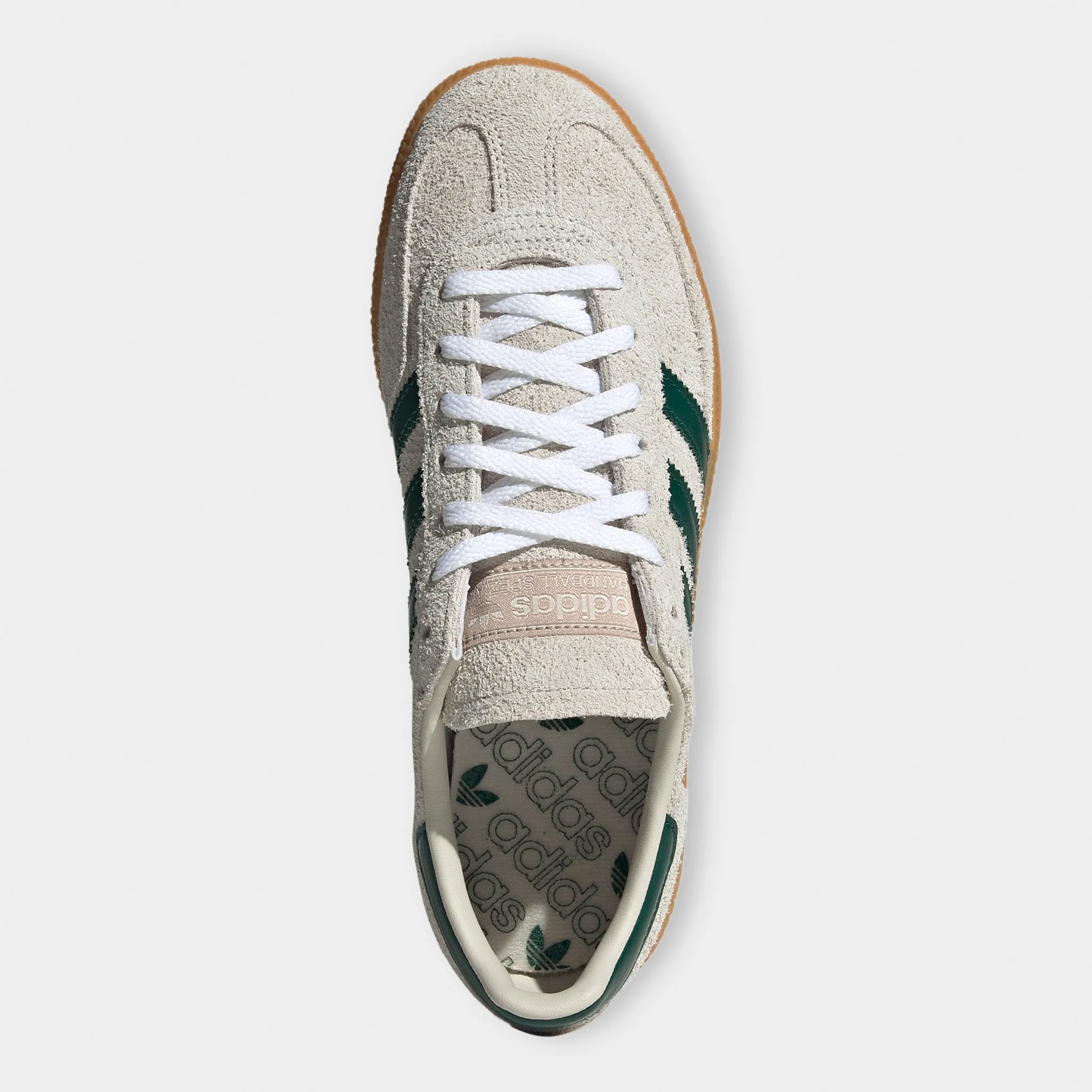 adidas Originals Women's Handball Spezial Light Brown / Green Soft Balance