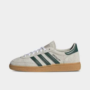 adidas Originals Women's Handball Spezial Light Brown / Green Slip Resistant Grooves