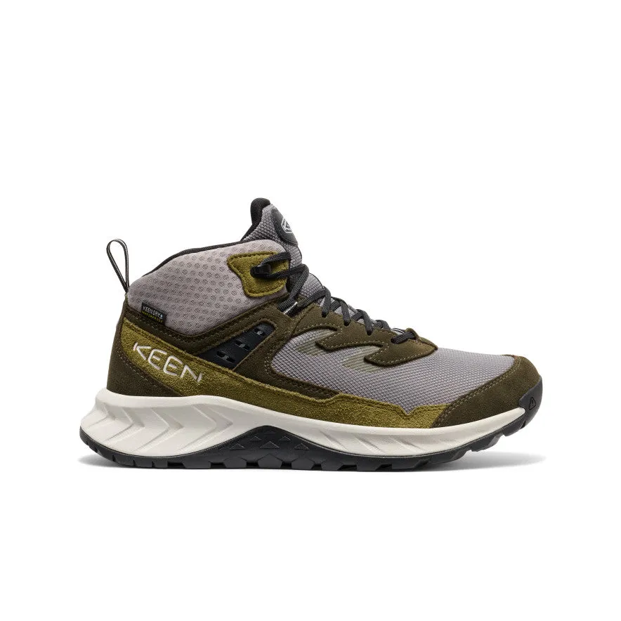 Men's Hightrail Waterproof Hiking Boot  |  Steel Grey/Forest Night largest least walking
