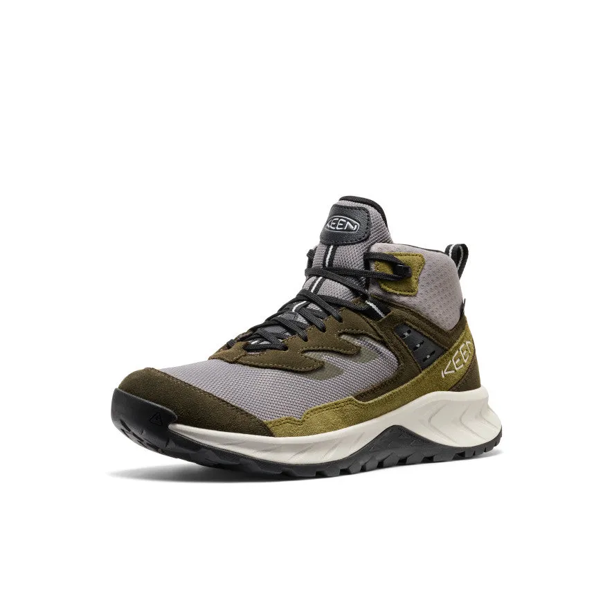 toddlers Roomy Fit Men's Hightrail Waterproof Hiking Boot  |  Steel Grey/Forest Night