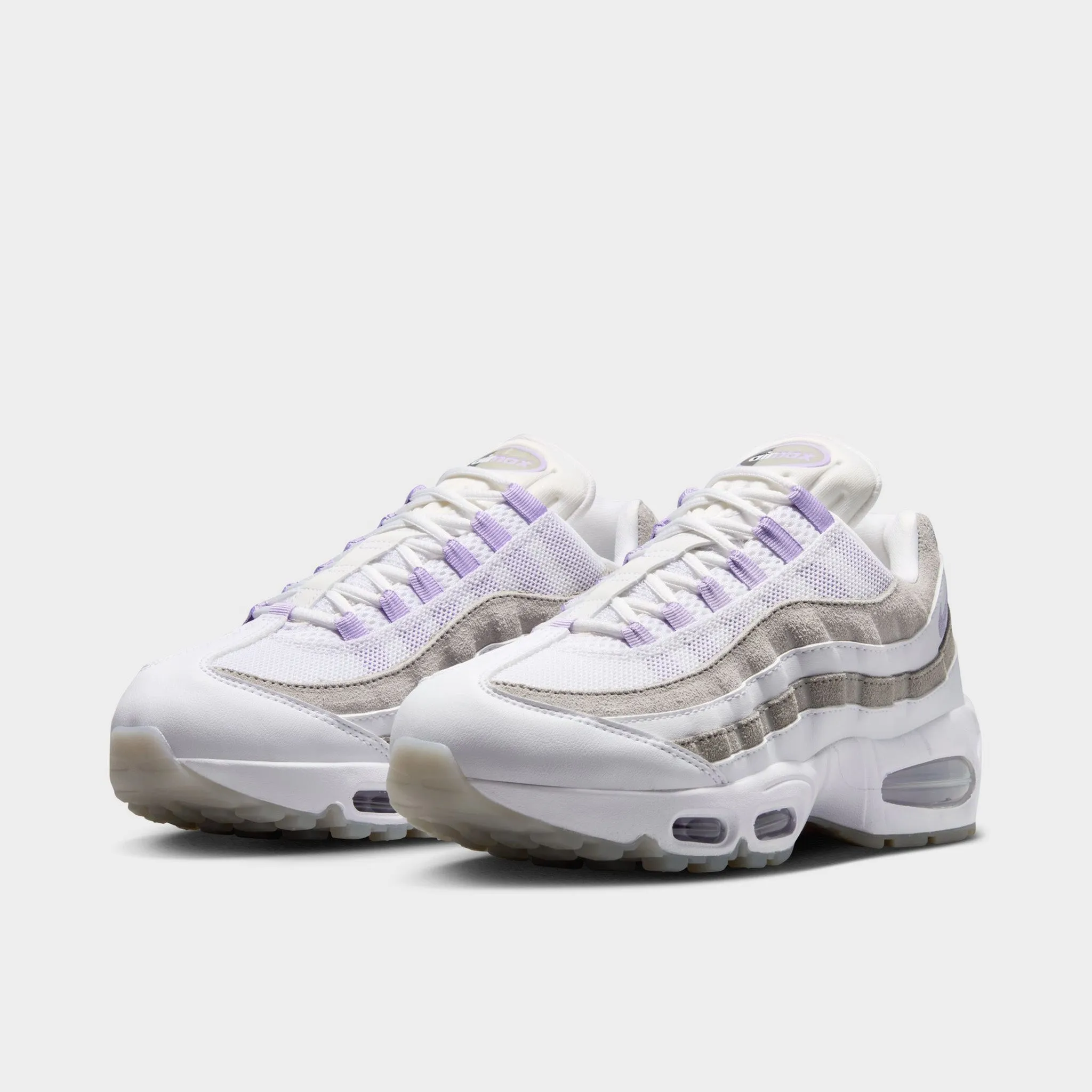 Nike Women's Air Max 95 White / Hydrangeas - Light Graphite Soft Layers Well   Made