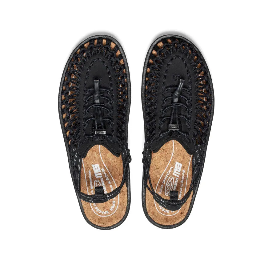 Footbed All Gender UNEEK II Convertible x Mita Sneakers  |  Black/Ms4