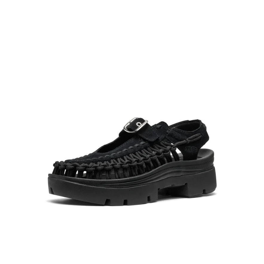 All Gender UNEEK PLT Mary Jane Sneaker  |  Black/Black speed - promotion - level whole - size