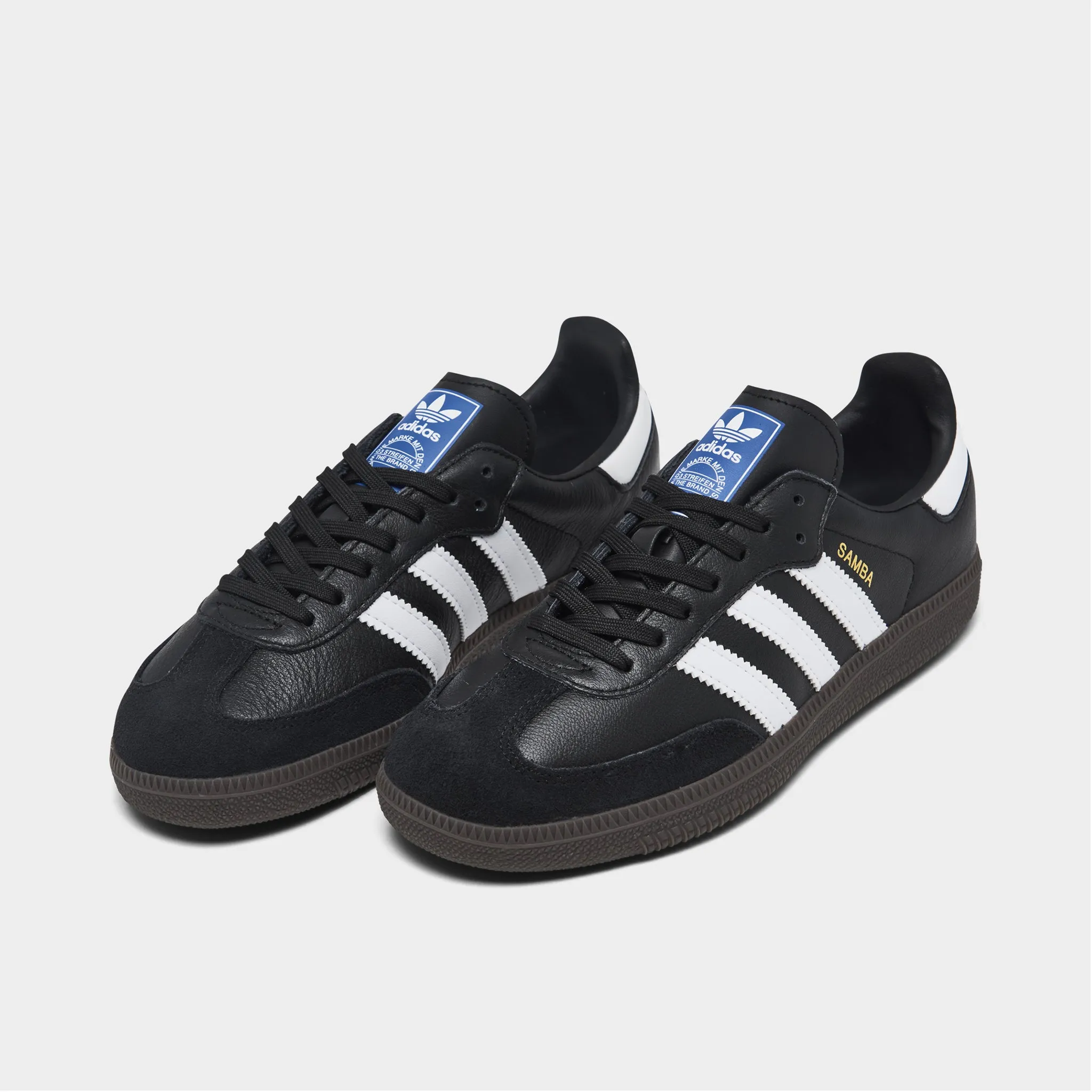 Shock-absorbent wear adidas Children's Samba OG Core Black / Footwear White - Gum