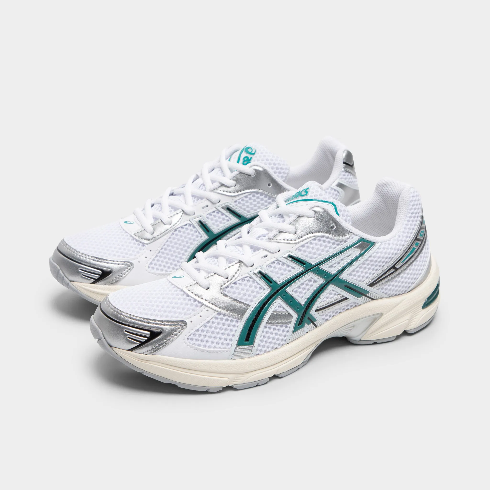 ASICS GEL-1130 White / Rainy Lake Abrasion Resistant Toe Guard