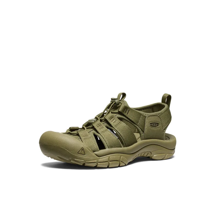 moisture - wicking Men's Newport H2 Sandal  |  Monochrome/Olive Drab