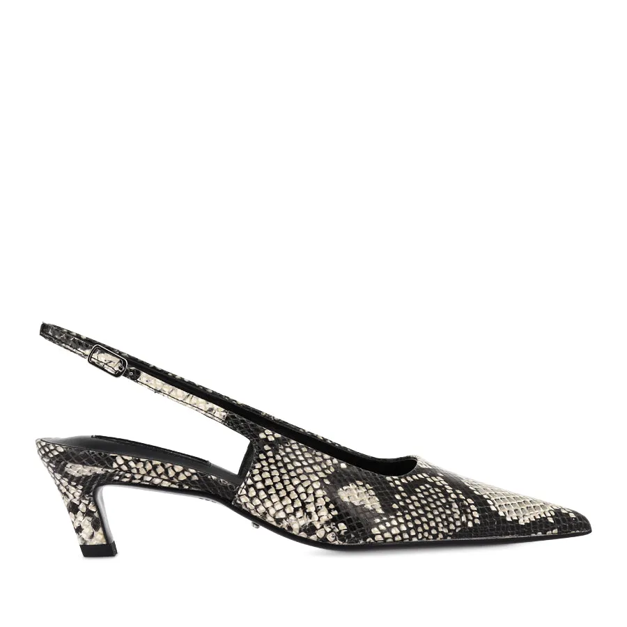 Ocean Step KOURT - ECRU SNAKE