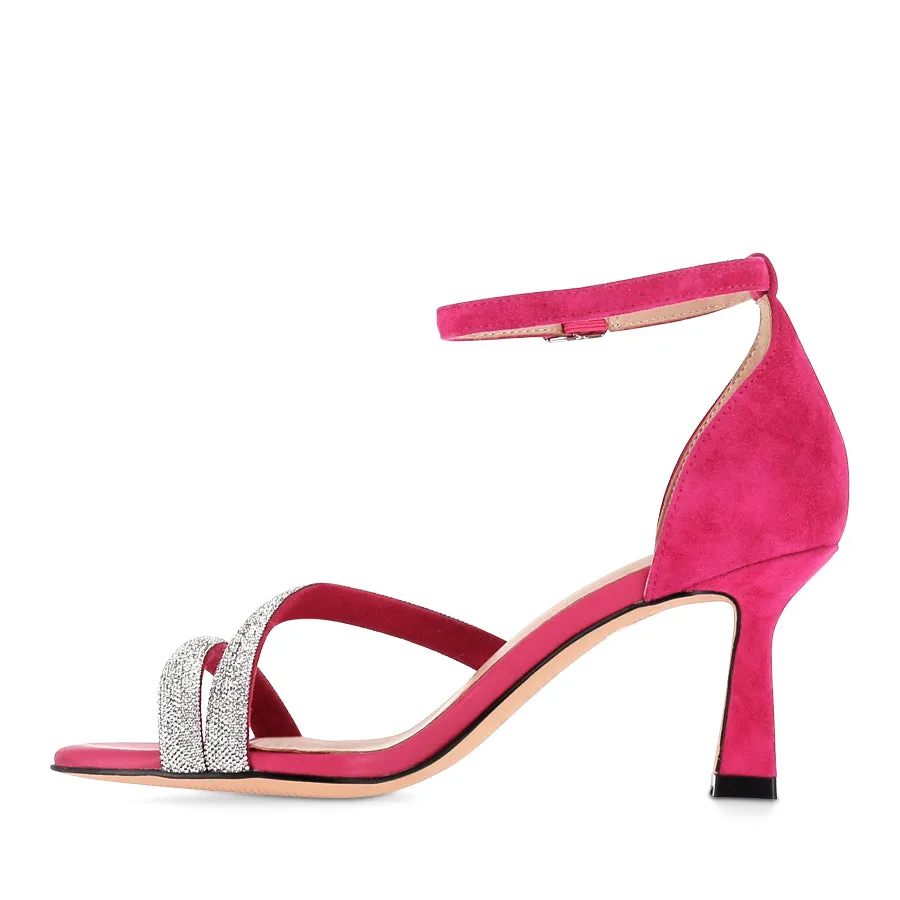Jog Glow Fund Walk BIKER - COSMOS SUEDE