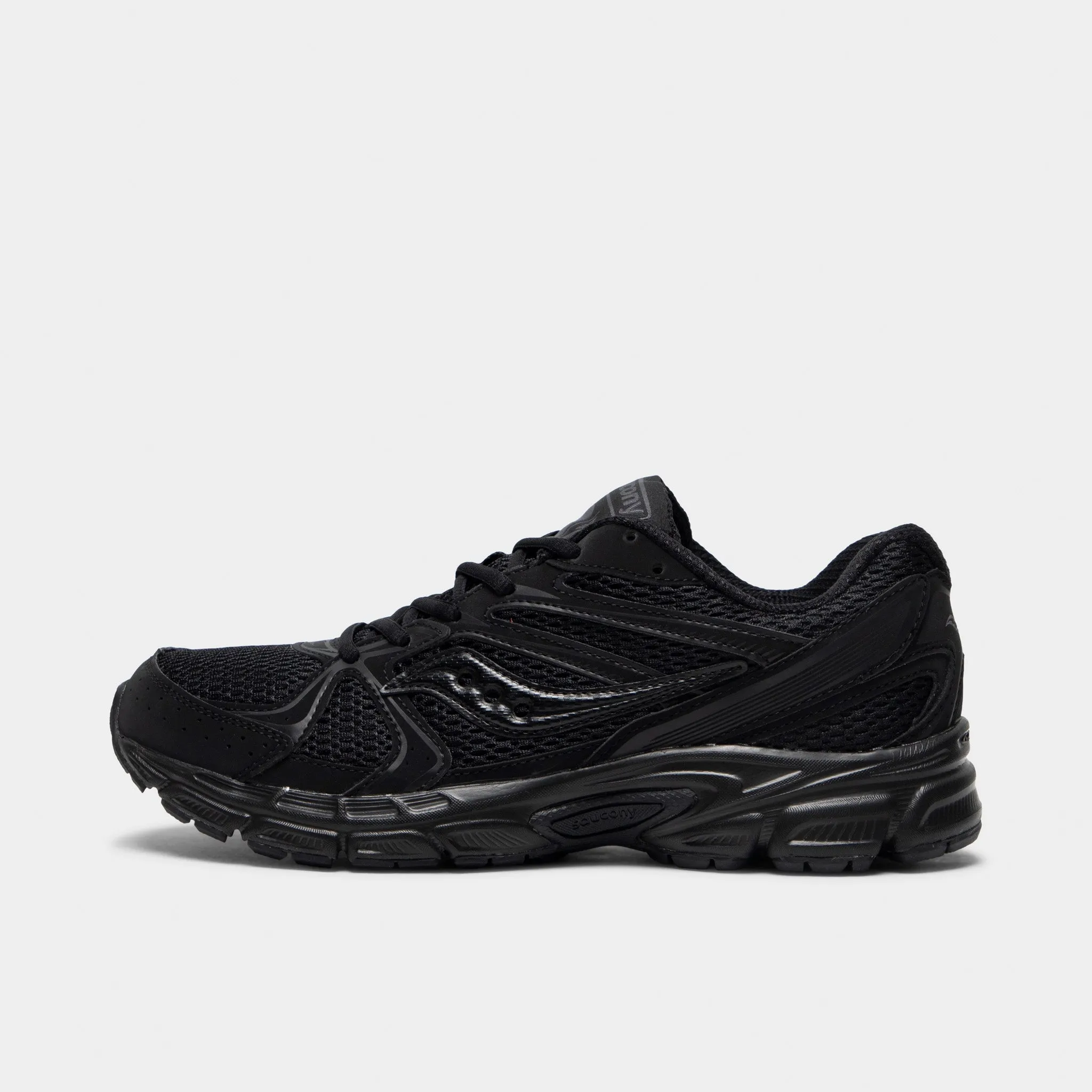 Saucony Ride Millennium Black / Black Adjustable Lace System Comfortable Touch