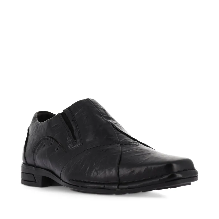 NEWSON - BLACK LEATHER Firm Step Date night