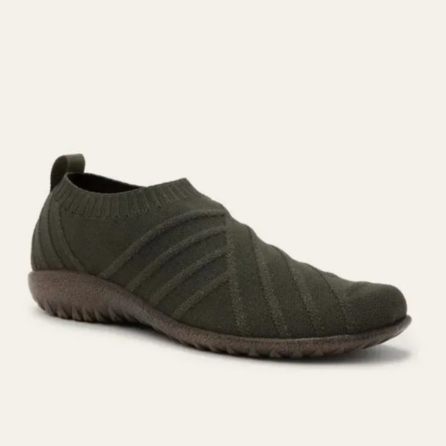 Light Step Cushioned NAOT OKAHU SPARKLE - OLIVE GREEN