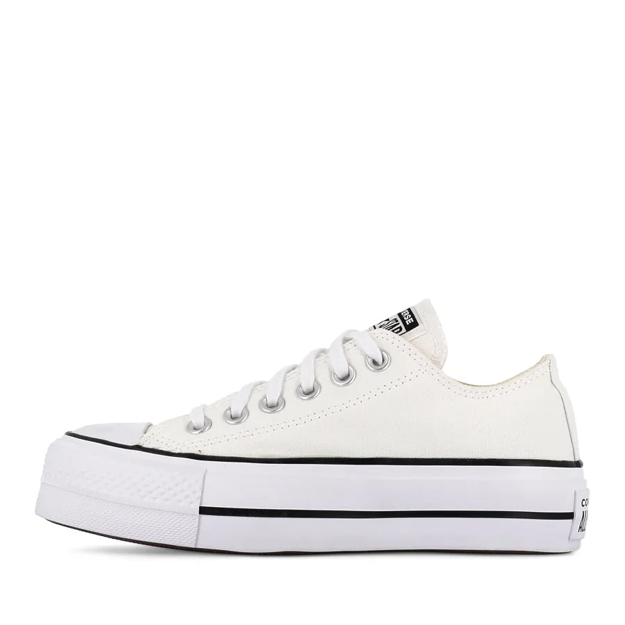 ALL STAR LIFT LOW CORE - WHITE/BLACK/ WHITE Wave Step All Active
