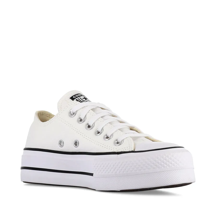 Logo Bold ALL STAR LIFT LOW CORE - WHITE/BLACK/ WHITE