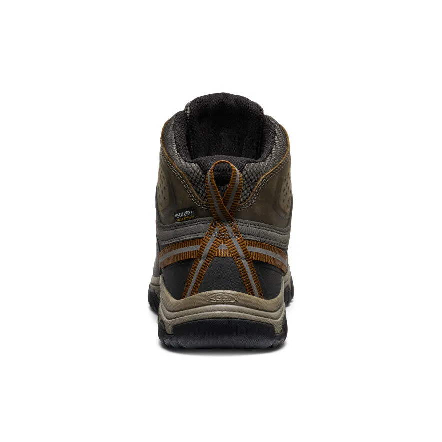 Men's Targhee III Waterproof Mid Wide  |  Black Olive/Golden Brown Supportive