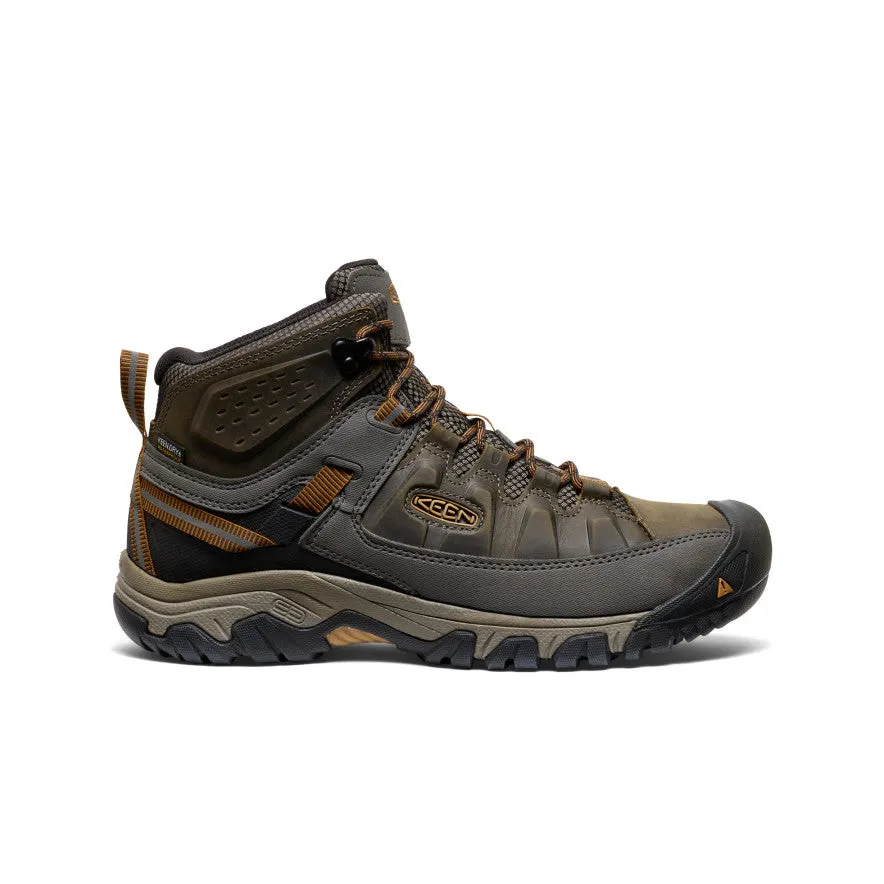 Men's Targhee III Waterproof Mid Wide  |  Black Olive/Golden Brown most classic