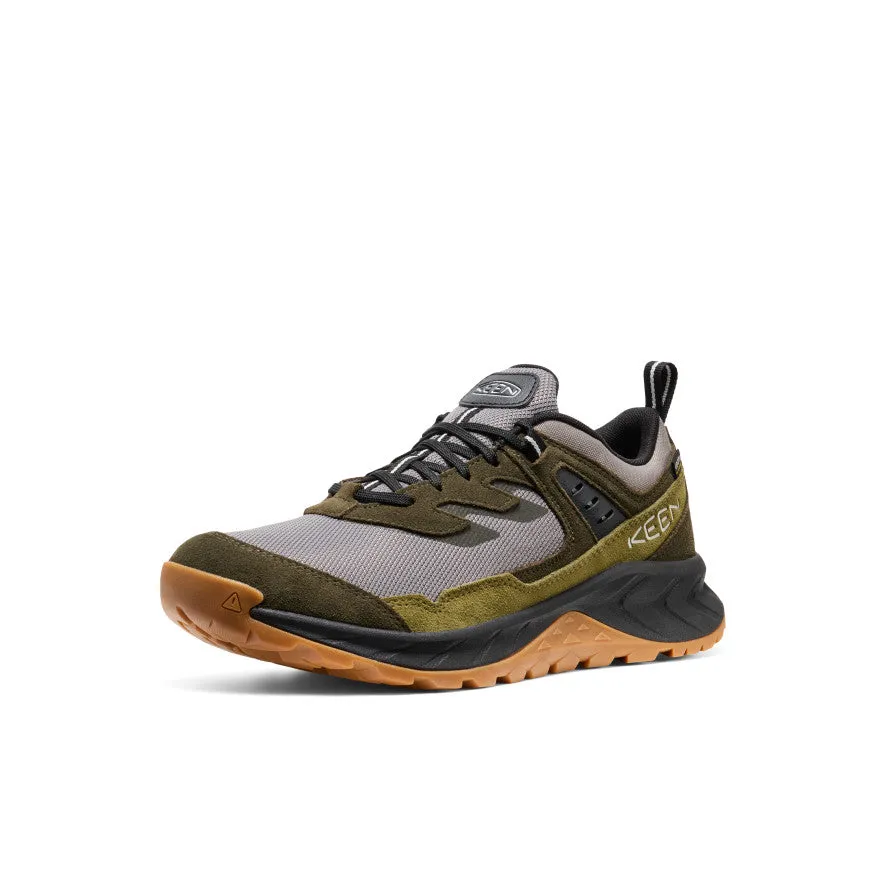 men's medium Men's Hightrail Waterproof Hiking Shoe  |  Steel Grey/Forest Night