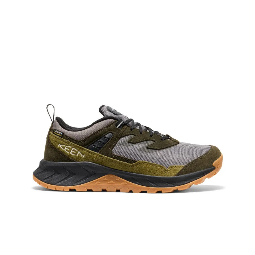 Men's Hightrail Waterproof Hiking Shoe  |  Steel Grey/Forest Night Iconic support