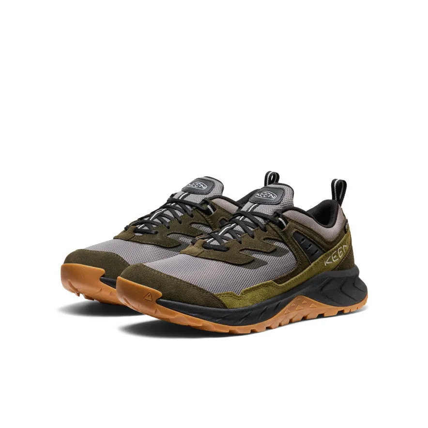 Men's Hightrail Waterproof Hiking Shoe  |  Steel Grey/Forest Night office - specific functions ergonomic - effectiveness - level