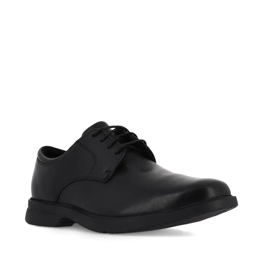 ALLANDER - BLACK LEATHER Elastic Goring Light Walk