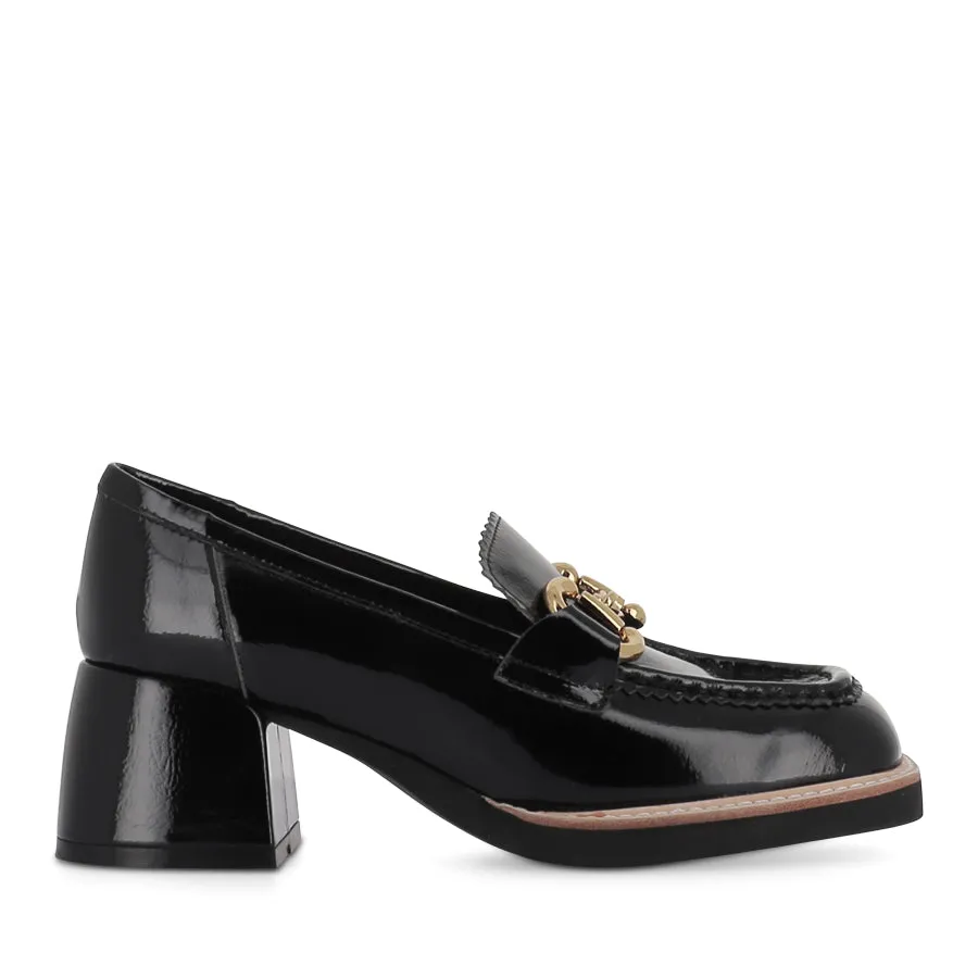 Path Walk Fashionable Leather AMBATO - BLACK PATENT