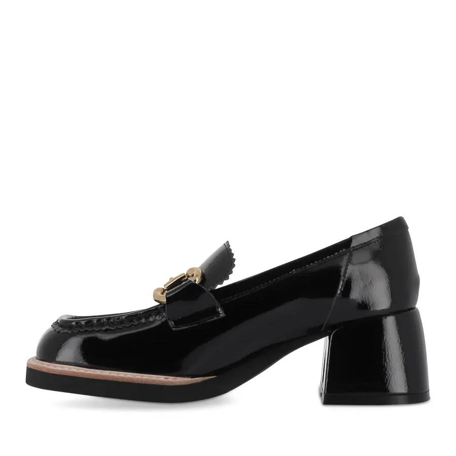 AMBATO - BLACK PATENT Walk Steady