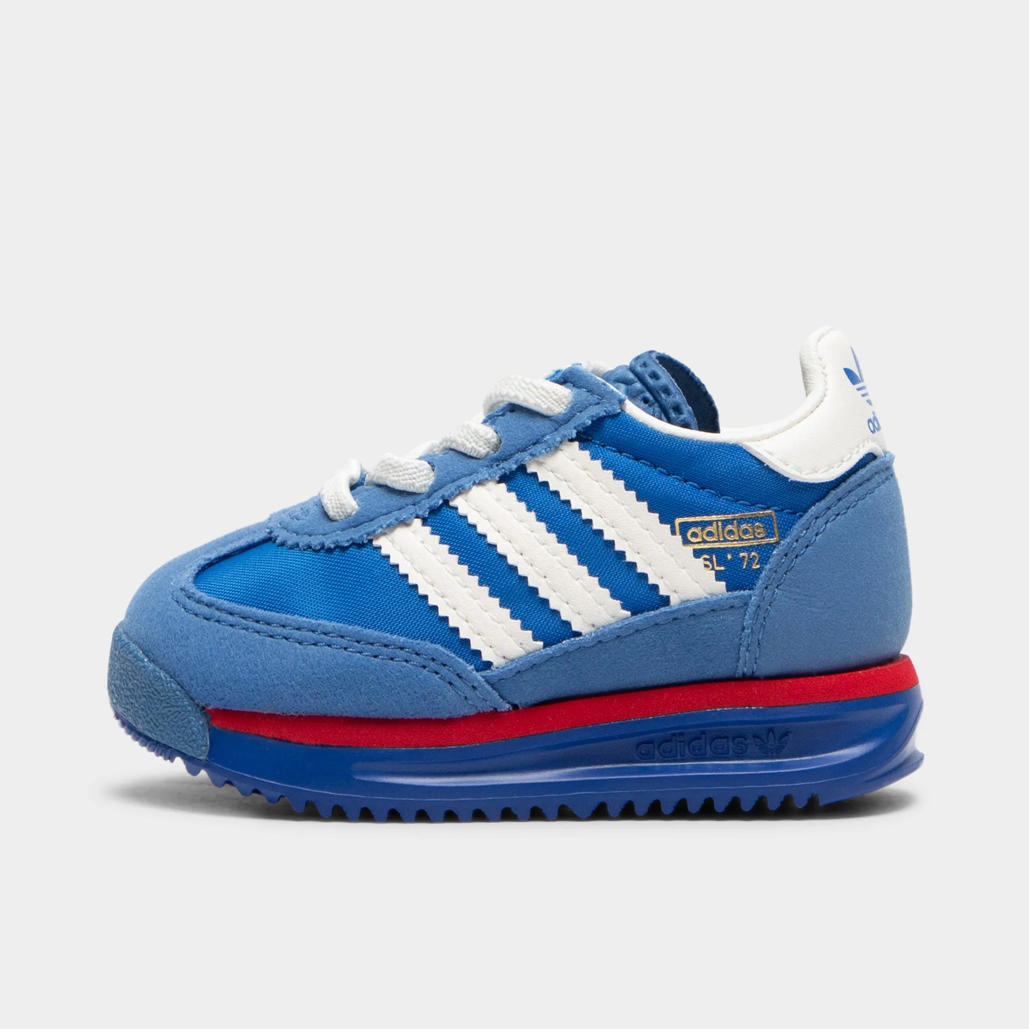 Shock Control Flexible Construction adidas Infants' SL 72 Blue / White - Red