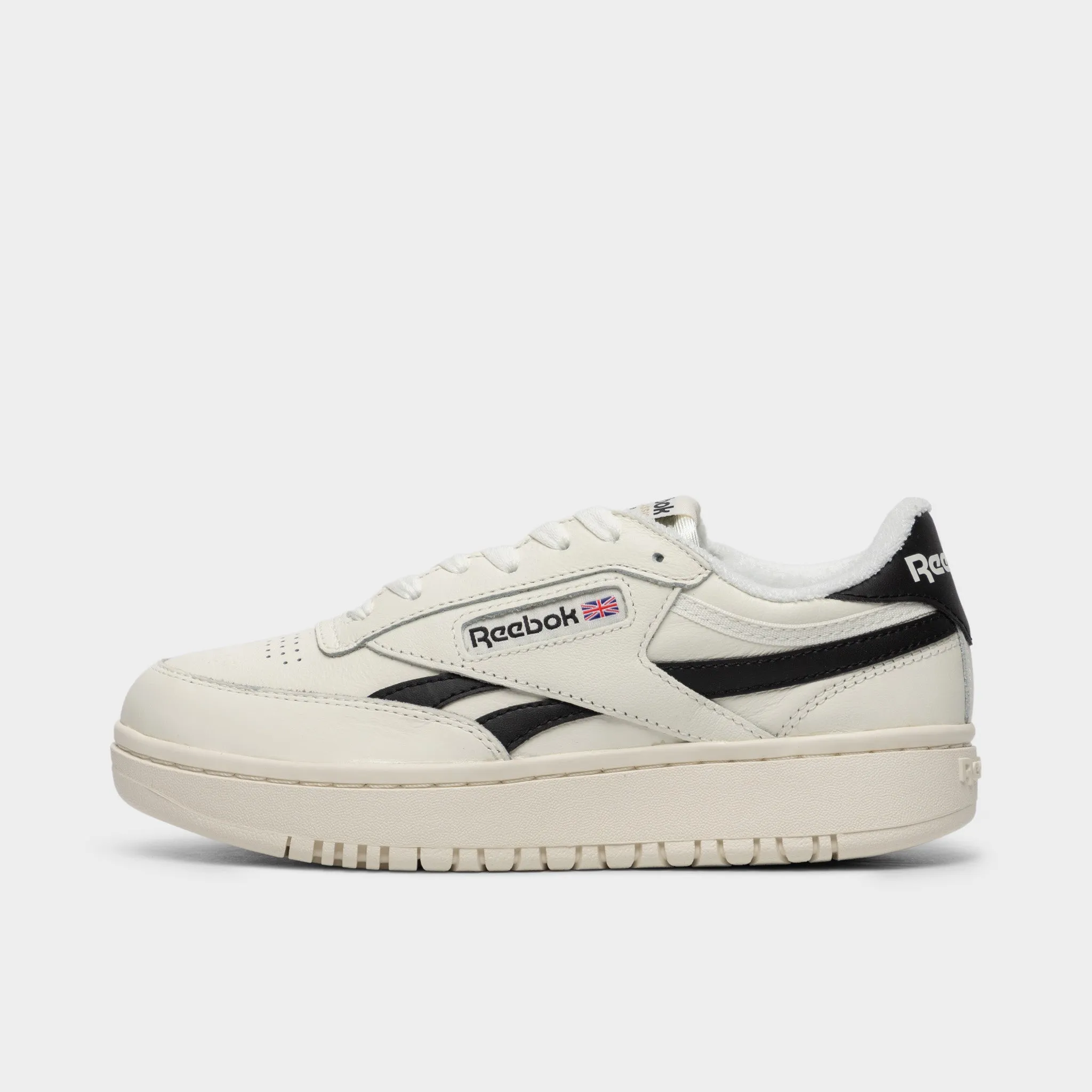 Reebok Women's Club C Double Revenge Chalk / Black - Chalk Ultra-soft fit quality-built