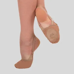 Elegant shock absorption texture - type ANGELO LUZIO 4-WAY STRETCH CANVAS HALF SOLE - ADULT #622A