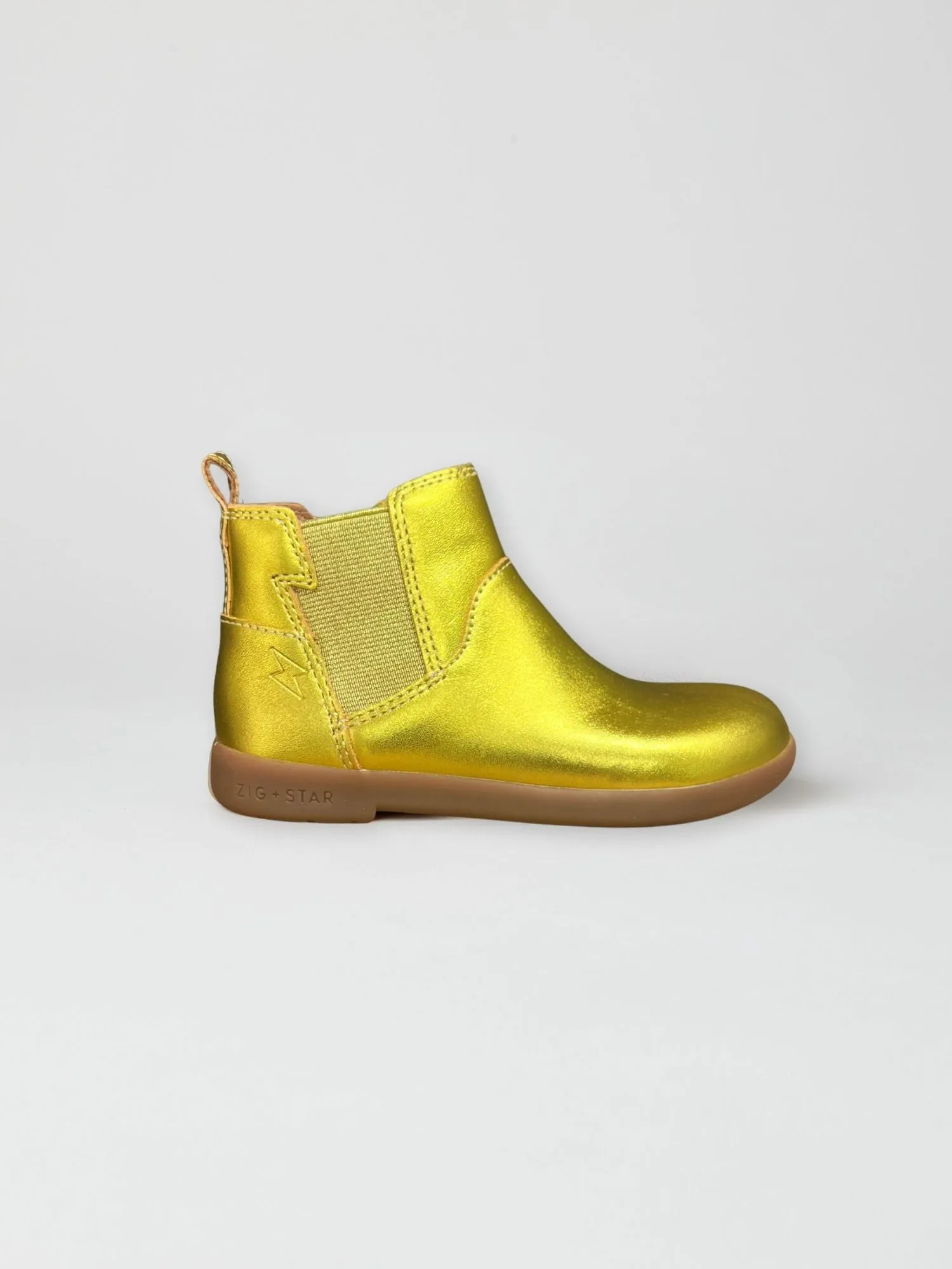 Rockit Infant Kids' Boot Acid Yellow Metallic CushionedSole Removable