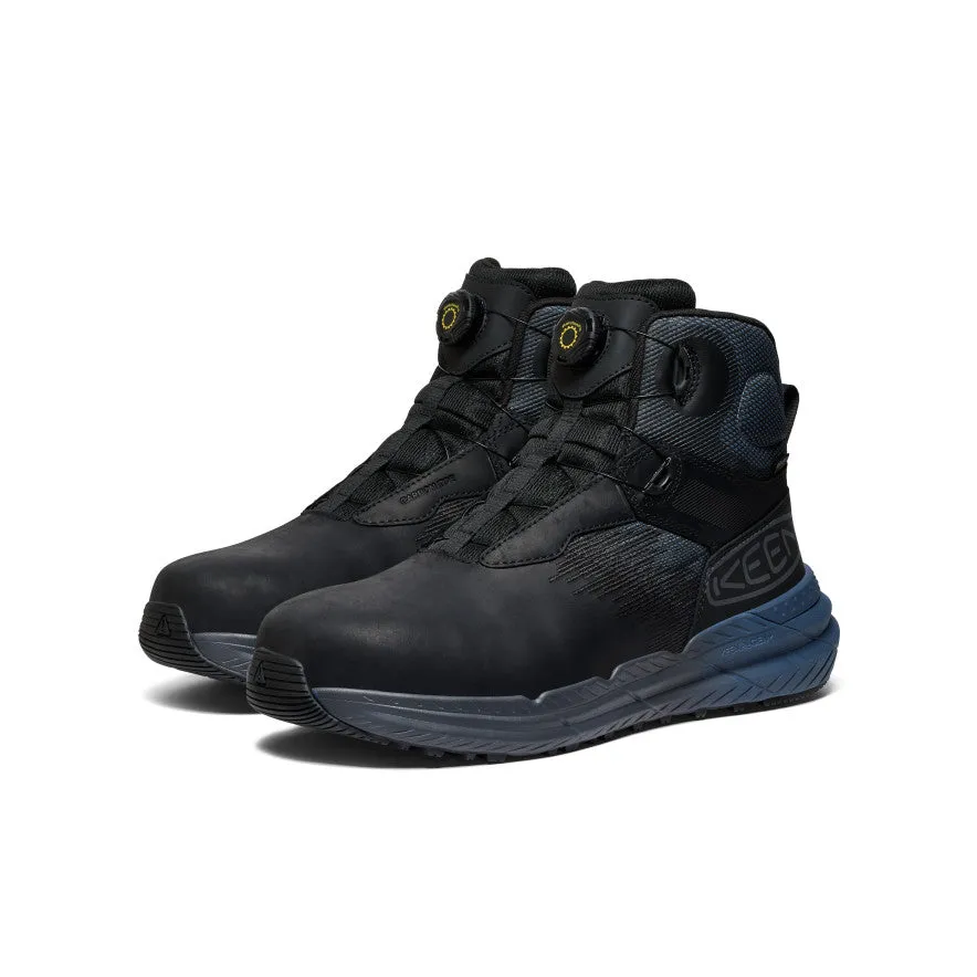 Skating cold - weather Men's Snapline RF Waterproof Boot (Carbon Toe)  |  Vintage Indigo/Black