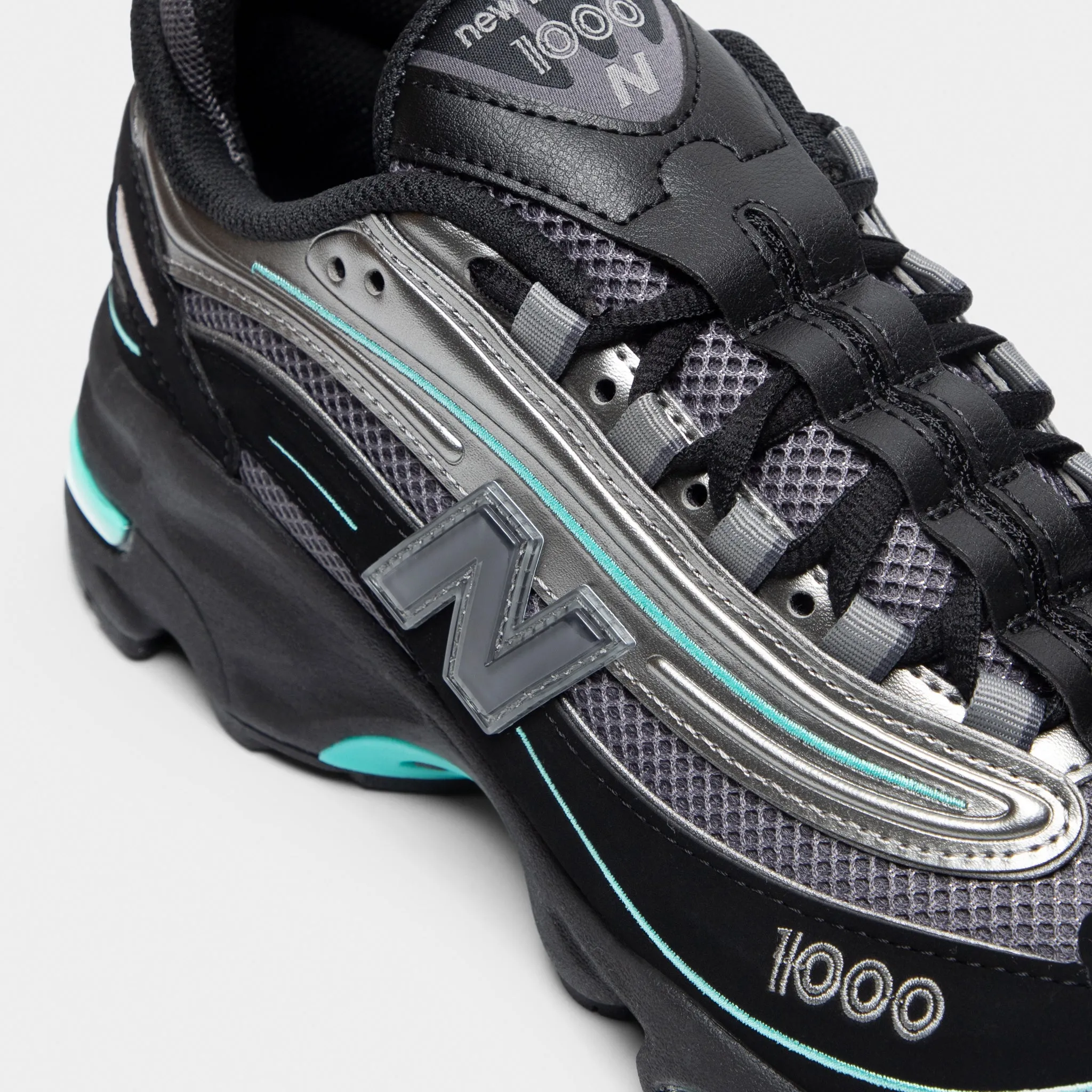 Breath Option Effortless Entry New Balance M1000 Black / Teal