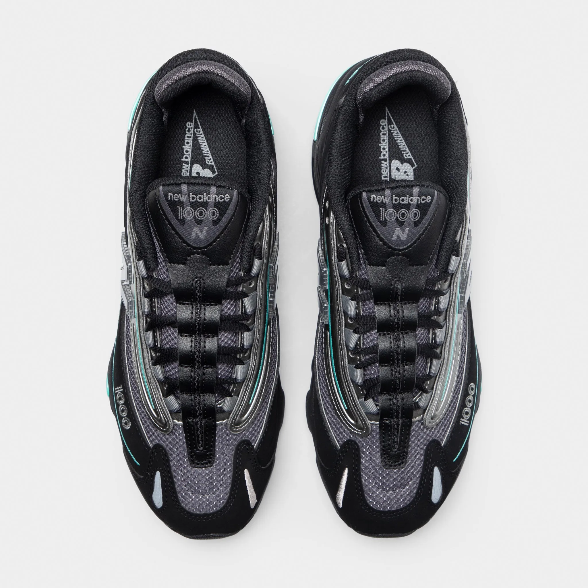 New Balance M1000 Black / Teal All-Day Wear Pure Comfort