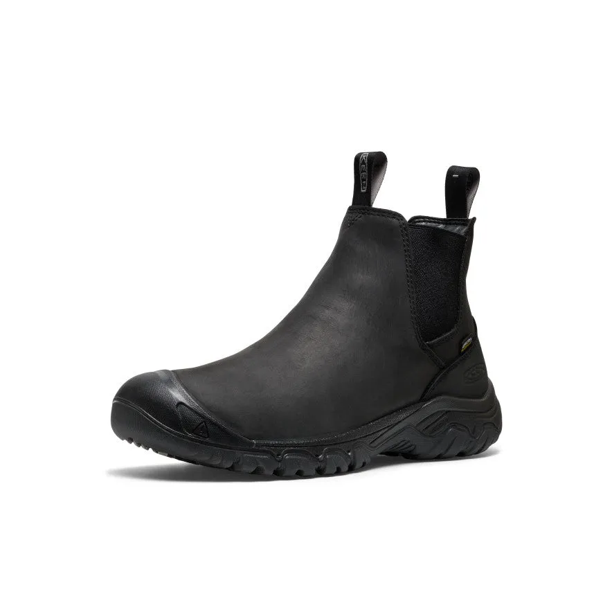 Men's Anchorage IV Waterproof Boot  |  Black/Black loafers