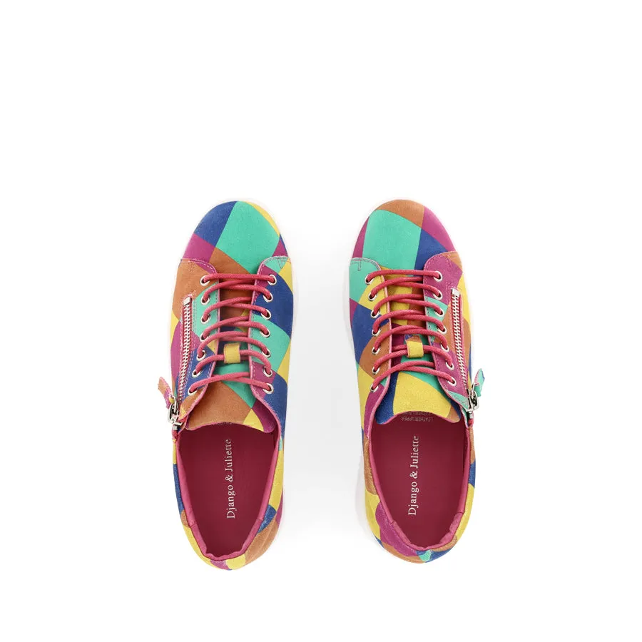 WOLFIE - BRIGHT HARLEQUIN Enhanced design Flex Groove System