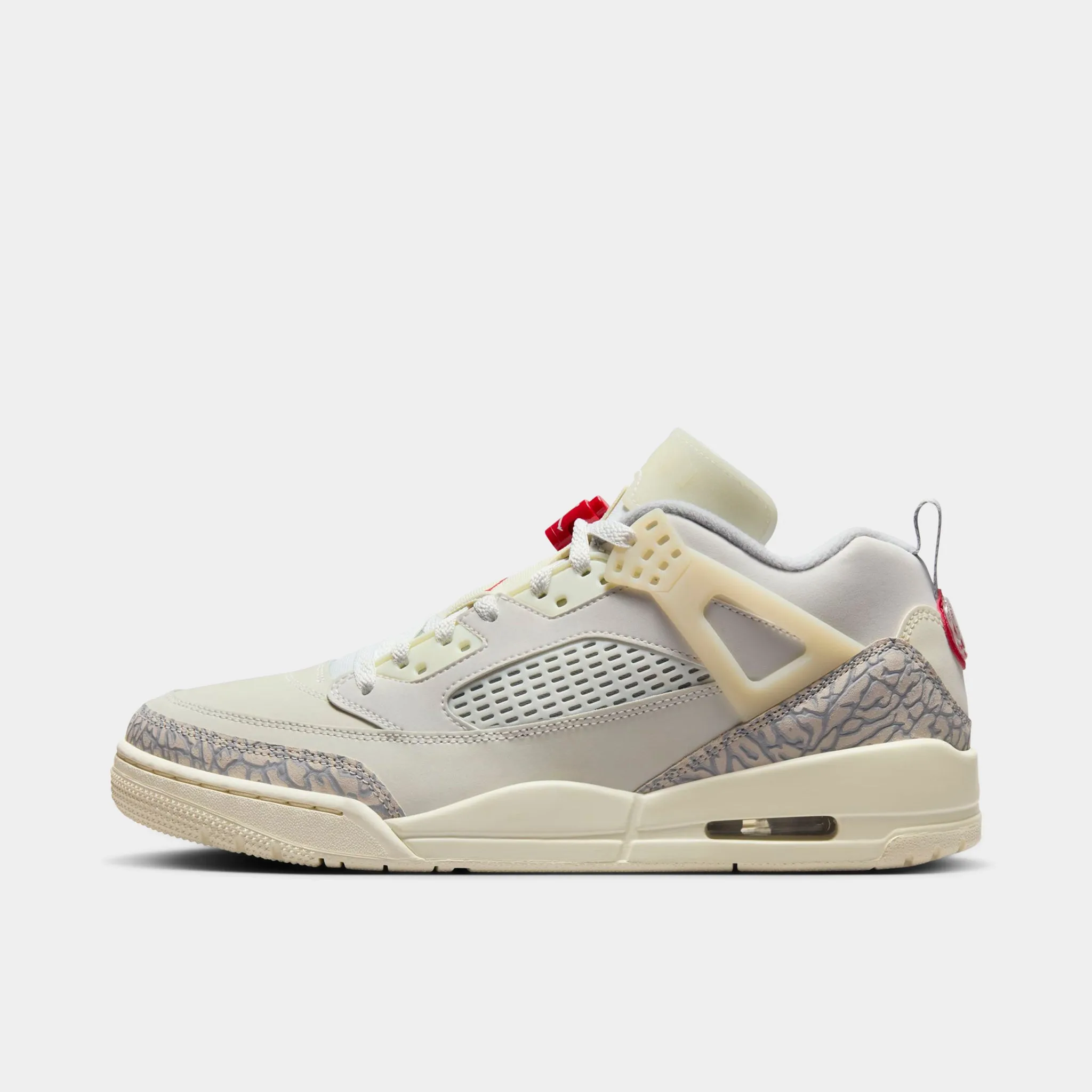 Jordan Spizike Low Sail / University Red - Coconut Milk Strategic Flex Zones