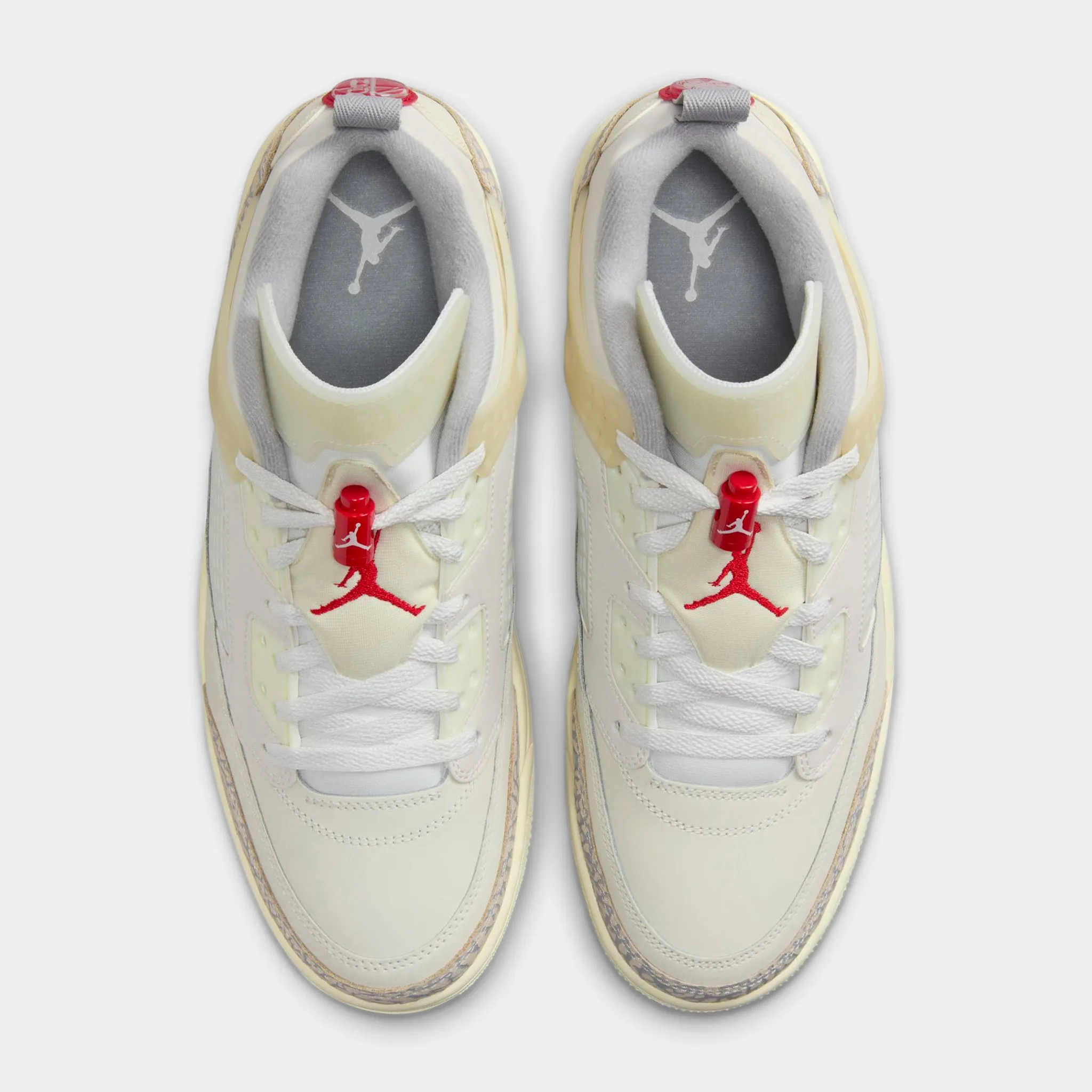 Jordan Spizike Low Sail / University Red - Coconut Milk Arch contour Dynamic Harness System