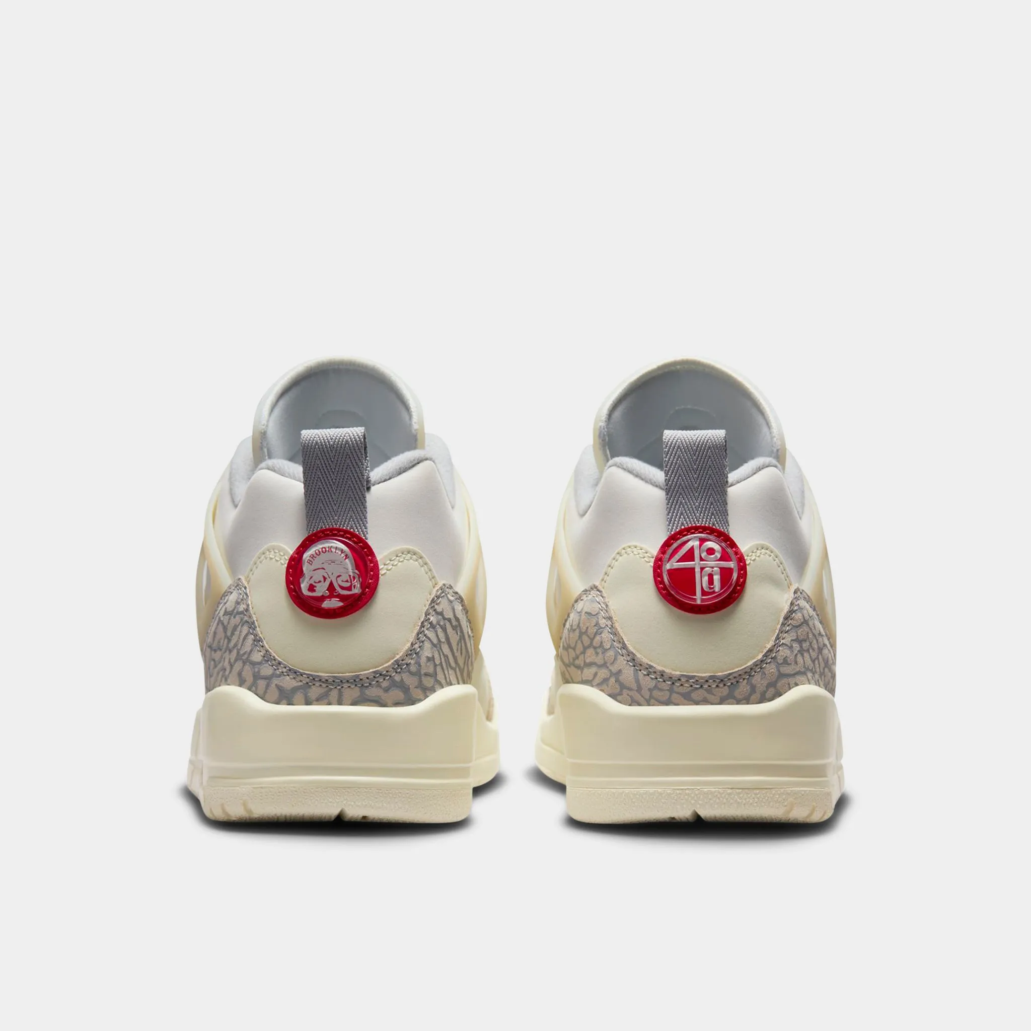 Jordan Spizike Low Sail / University Red - Coconut Milk Quick Pivot