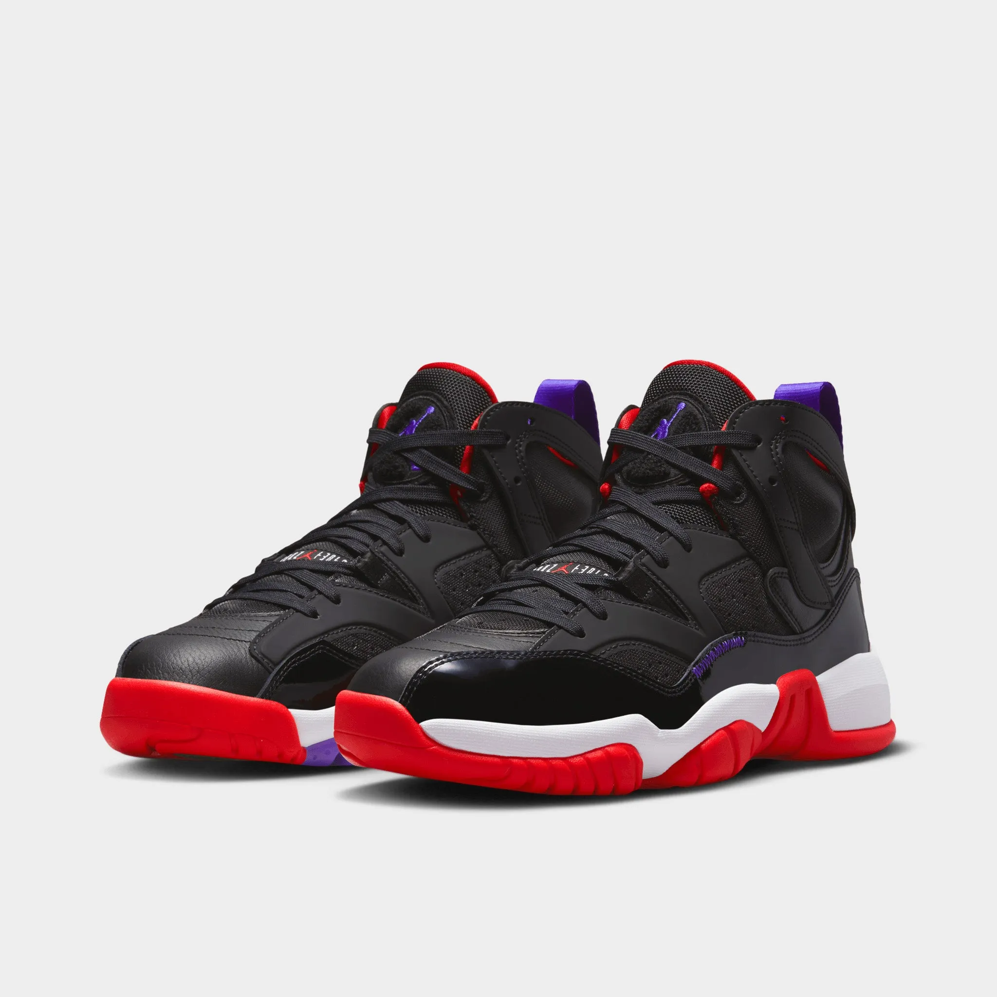 Dynamic Flex Grooves Pro Agility Cushioning Jordan Women's Jumpman Two Trey Black / True Red - Dark Concord