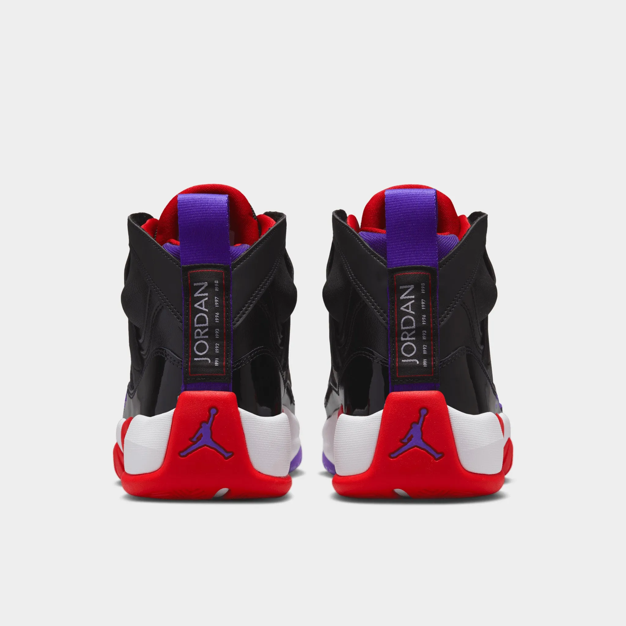 Jordan Women's Jumpman Two Trey Black / True Red - Dark Concord Foot Support