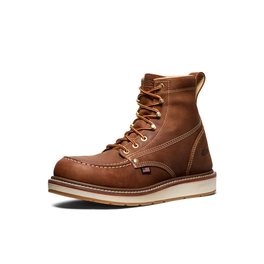 Men's Liberty 6" Boot (Soft Toe)  |  Leather Brown/Birch cool kids' designs