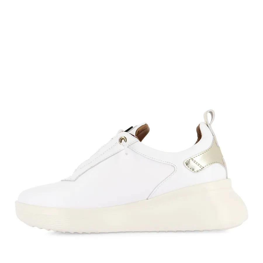 SoftInterior Long Wear TICKLER - WHITE/GOLD LEATHER