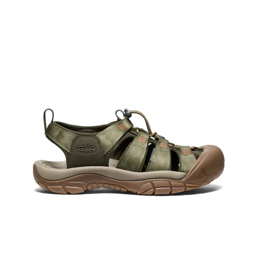 Men's Newport H2 Sandal  |  Winter Moss/Chevron Supportive arch