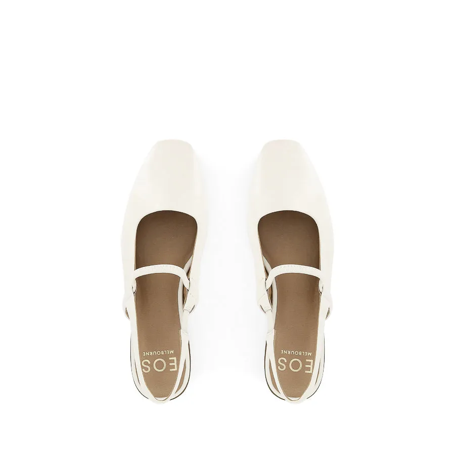Soft Walk Cushioned Footbed SONU - BONE LEATHER