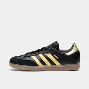 Outdoors Ready adidas Juniors' Samba Messi Core Black / Gold Metallic - Gum