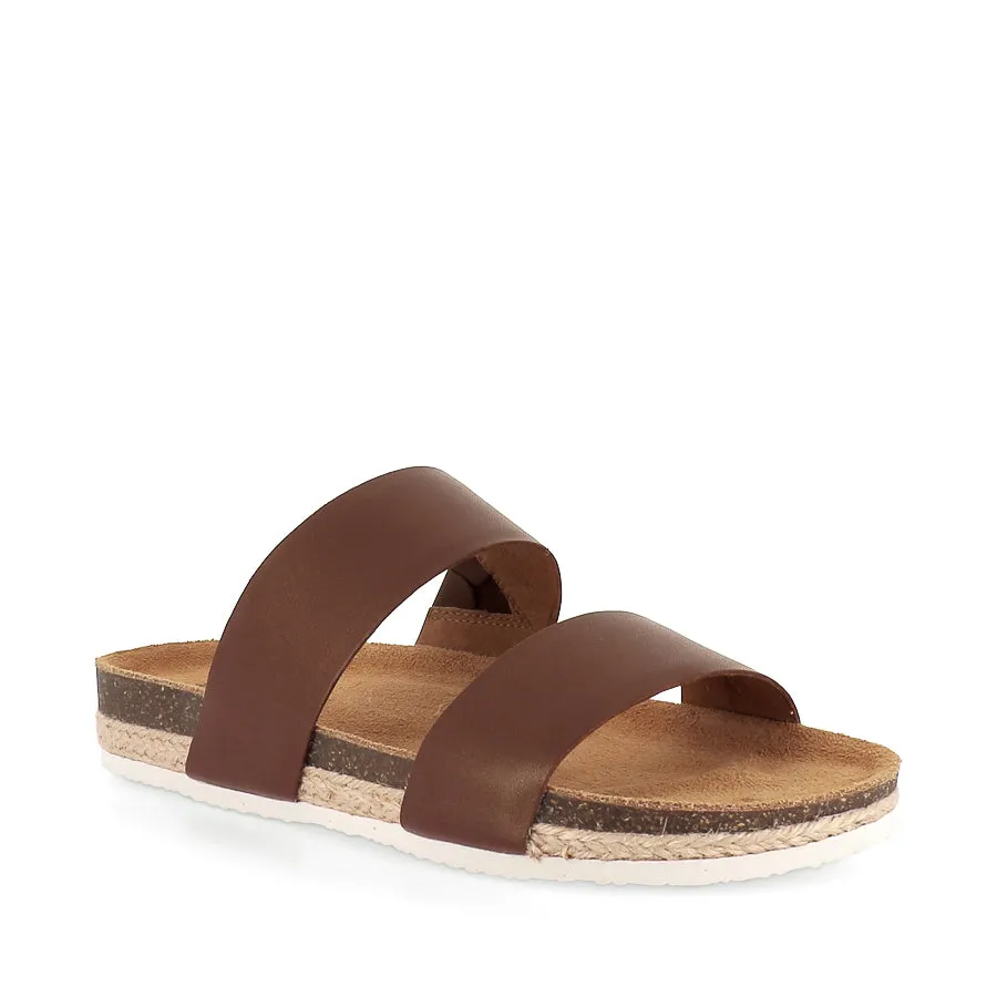 MARIA III - COGNAC Comfortable Wear