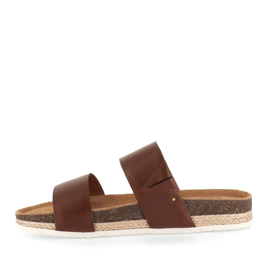 MARIA III - COGNAC Water Repellent Casual Vibes