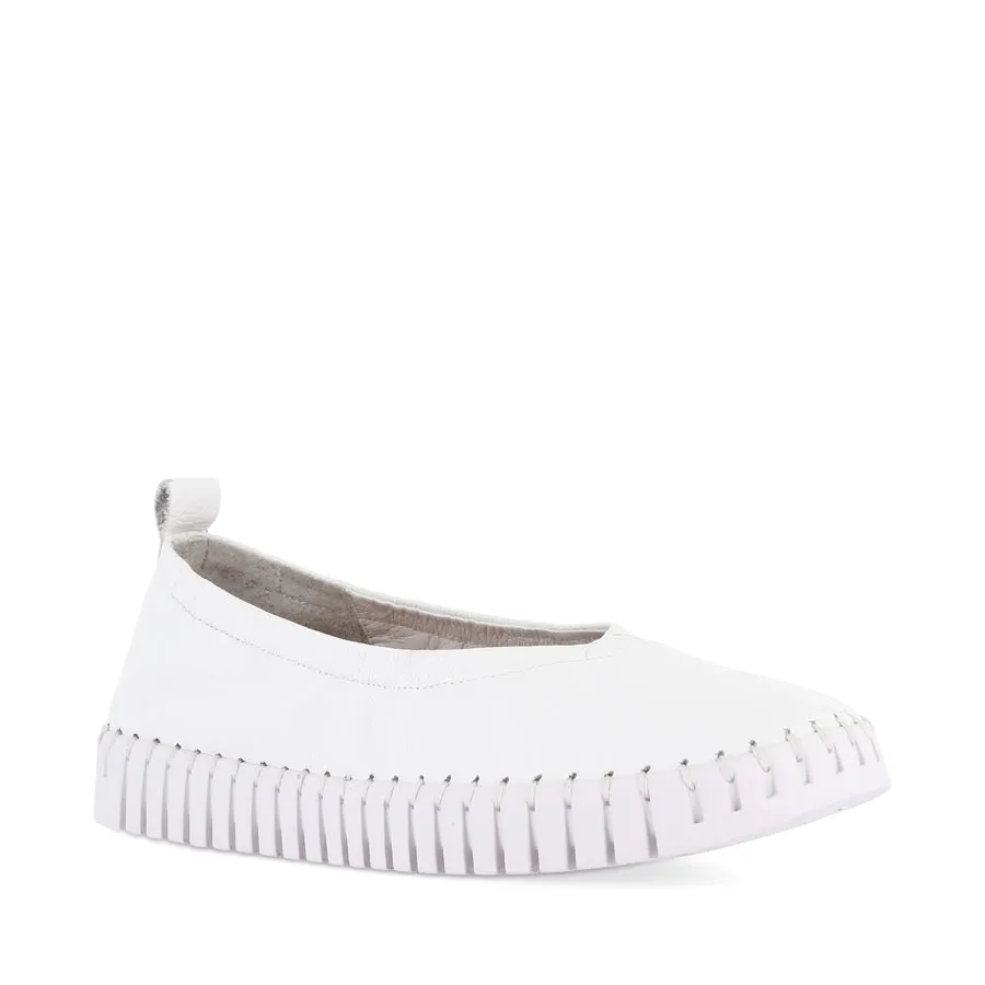 Love Path Comfort Move Design HEATON - WHITE WHITE LEATHER
